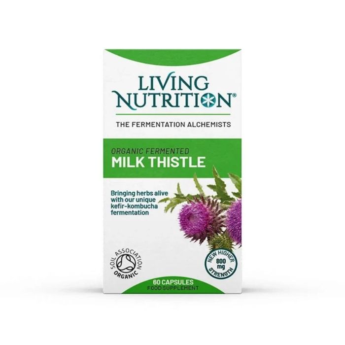 Living Nutrition Organic Fermented Milk Thistle