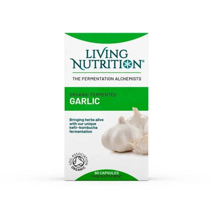 Living Nutrition Organic Fermented Garlic Living Nutrition Organic Fermented Garlic