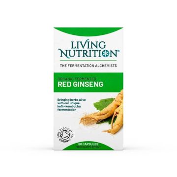 Fermented Red Ginseng Bio (Living Nutrition) 60caps