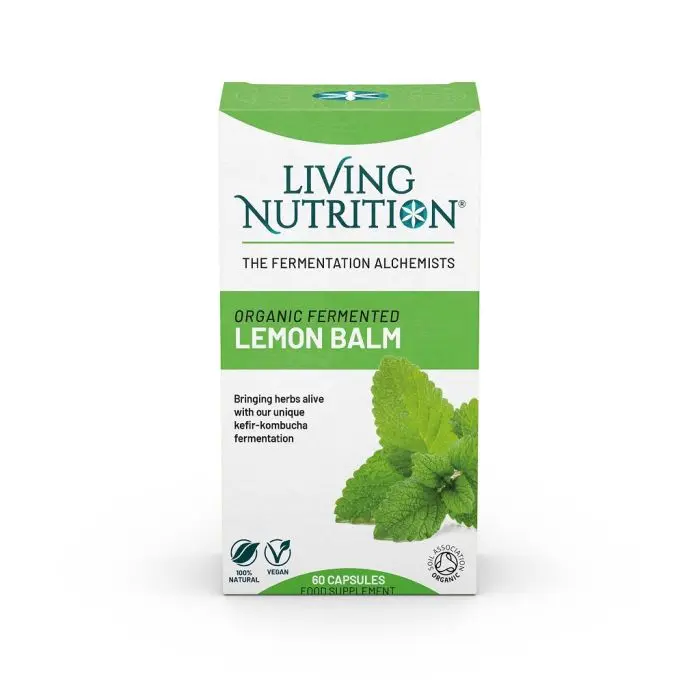 Fermented Lemon Balm Bio (Living Nutrition) 60caps Fermented Lemon Balm Bio (Living Nutrition) 60caps