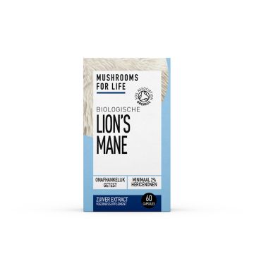Lion`s Mane [Hericium erinaceus] Bio (Mushrooms4Life) 60 capsules