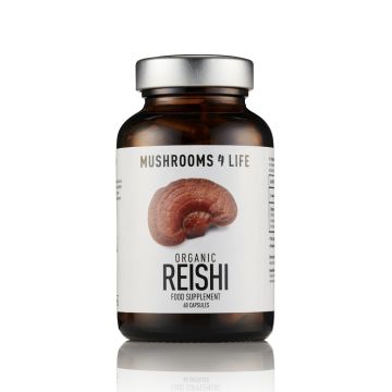 Reishi [Ganoderma lucidum] Bio (Mushrooms4Life) 60 capsules