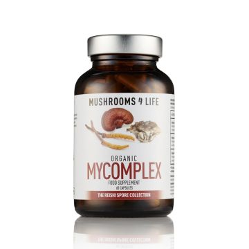 MyComplex Paddenstoelen Capsules Bio (Mushrooms4Life) 60caps