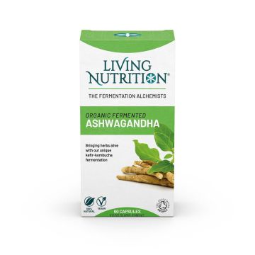 Fermented Ashwagandha Bio (Living Nutrition) 60caps