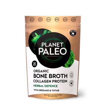 Organic Bone Broth Collagen Protein Herbal Defence (Planet Paleo)