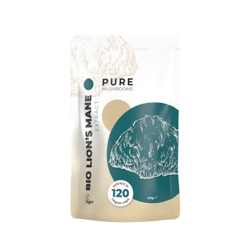 Lion's Mane Paddenstoelen Extract Capsules Bio (Pure Mushrooms)