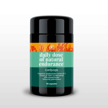 Cordyceps Paddenstoelen Extract Capsules (Foodsporen) 60caps