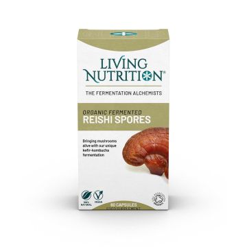 Fermented Reishi Spores Bio (Living Nutrition) 60caps
