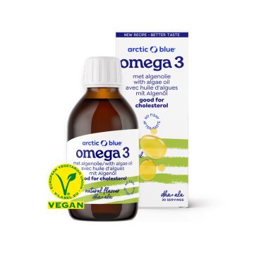 Omega-3 algenolie ALA & DHA (Arctic Blue) 150ml