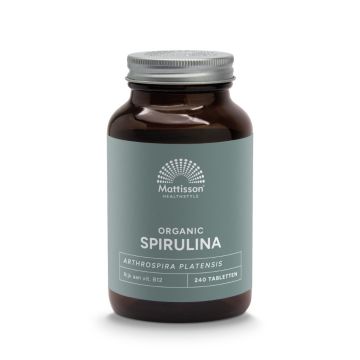 Spirulina Bio 500 mg (Mattisson) 240 tablet