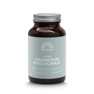 Magnesium Bisglycinaat (Mattisson) 90 tabletten