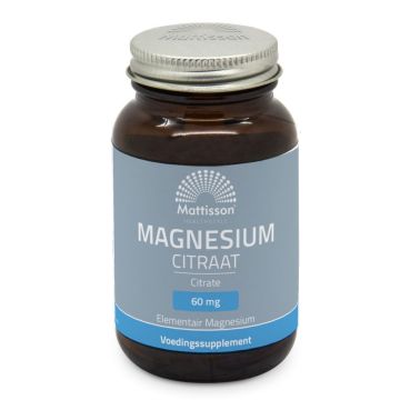 Mattisson Magnesium Citraat 60caps