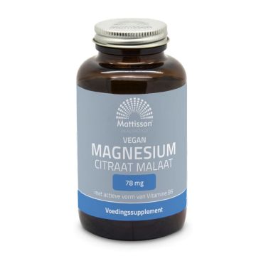Mattisson Magnesium Citraat Malaat 120caps