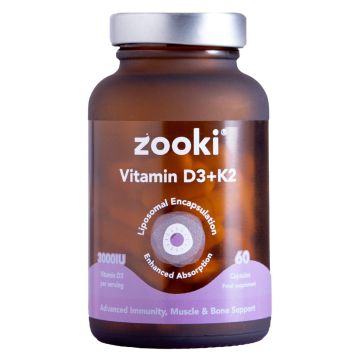 Vitamin D3 + K2 liposomal (Zooki) 60caps