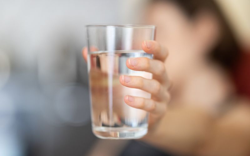 Water drinken bij een lage bloeddruk