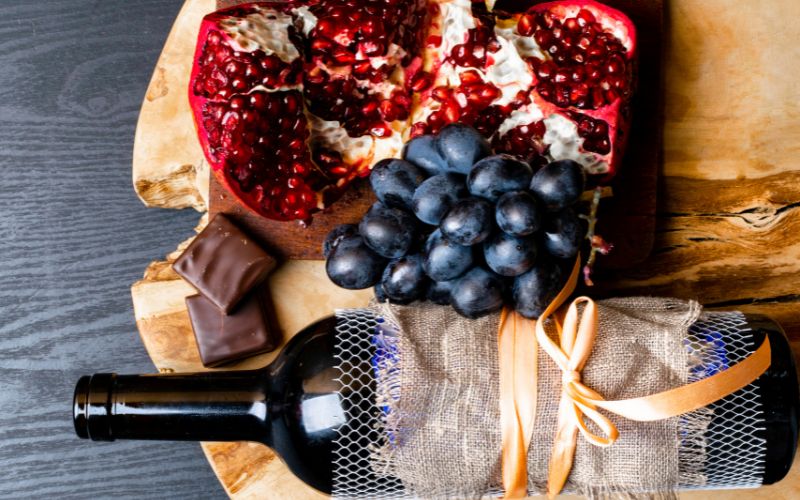 resveratrol druiven rode wijn cacao